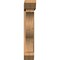 Ekena Millwork Funston Slat Smooth Bracket w/ Offset Brace, Western Red Cedar, 7 1/2"W x 30"D x 42"H BKT0806X30X42FST06SWR - alternate 4